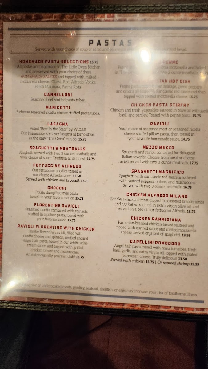 Little Oven Menu - Image 2
